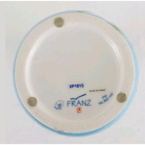 Beautiful 9" Franz Porcelain Tulip Vase XP1815 EC - Picture 3 of 7